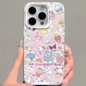 Brand new Apple IPhone 15Pro Saniro HelloKitty &Friends Silicone Phone Case
